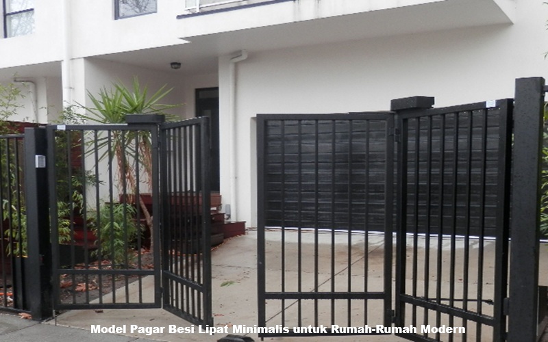 pagar besi lipat minimalis