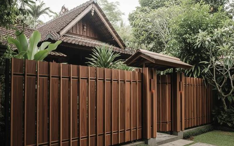 Analisis Material dan Inspirasi Model Pagar Rumah Kampung yang Mewah untuk Hunian Modern