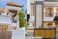 Menciptakan Kesan Mewah dengan Pagar Rumah Gaya Bali